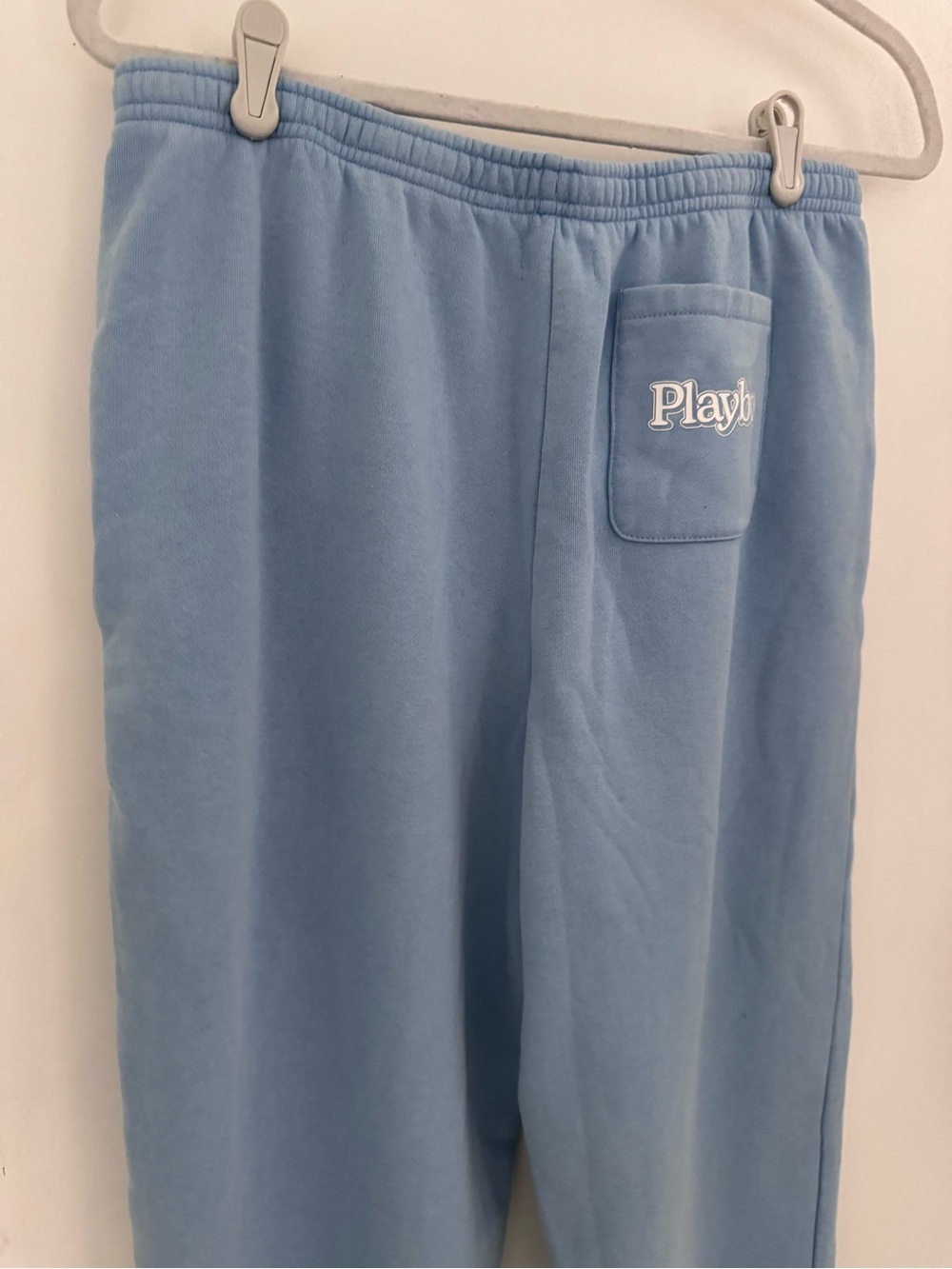PLAYBOY Light Blue Drawstring Joggers - Picture 8 of 10